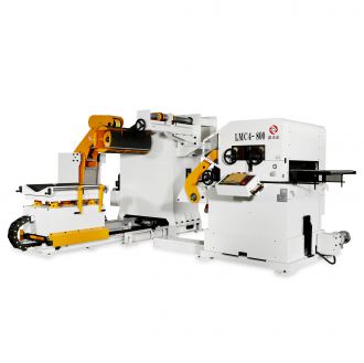 High Strength Thick Plate 3in1 Uncoiler Straightener Feeder